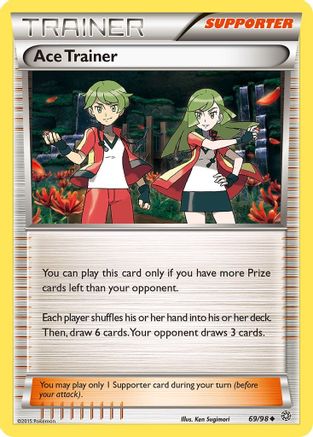 Ace Trainer 69/98 - XY  Ancient Origins