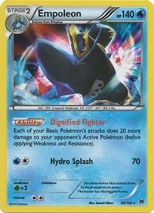 Empoleon 38/162 - XY  BREAKthrough Holofoil
