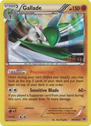 Gallade 84/162 - XY  BREAKthrough Holofoil