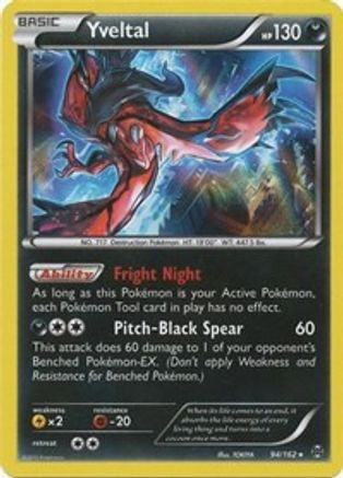 Yveltal 94/162 - XY  BREAKthrough Reverse Holofoil