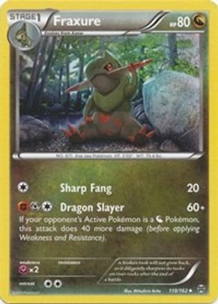 Fraxure 110/162 - XY  BREAKthrough Reverse Holofoil