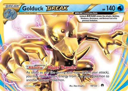Golduck BREAK 18/122 - XY  BREAKpoint Holofoil