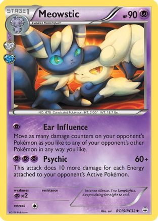 Meowstic RC15/83 - Generations Radiant Collection Holofoil
