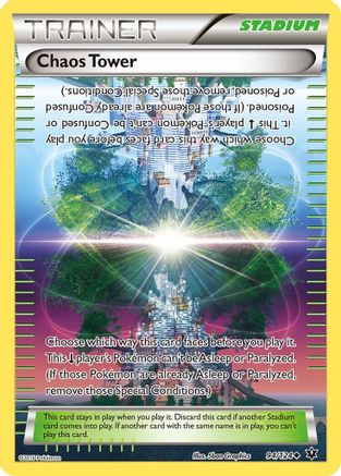Chaos Tower 94/124 - XY  Fates Collide