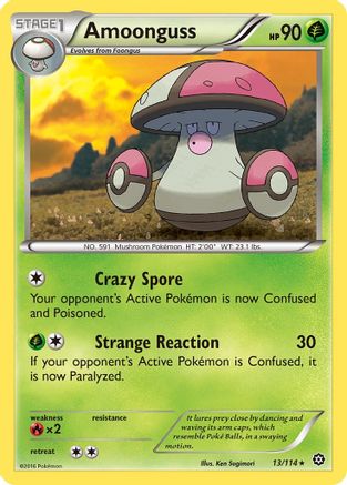 Amoonguss 13/114 - XY  Steam Siege