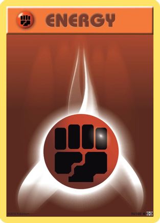Fighting Energy 96/108 - XY  Evolutions