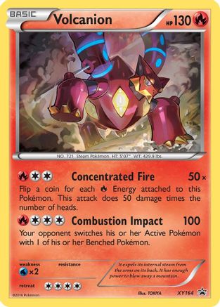 Volcanion - XY164 XY164/211 - XY Promos Holofoil
