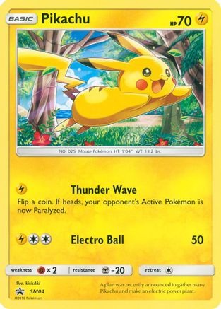 Pikachu - SM04 SM04/248 - SM Promos Holofoil