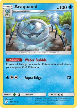 Araquanid 46/149 - SM Base Set Reverse Holofoil