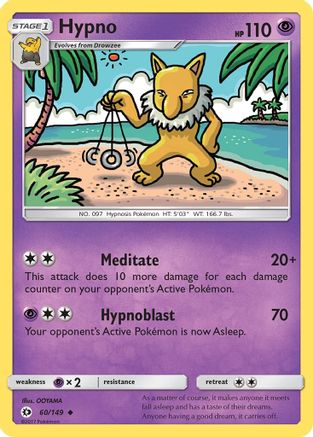 Hypno 60/149 - SM Base Set