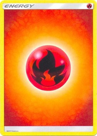 Fire Energy (2017 Unnumbered) 165/149 - SM Base Set
