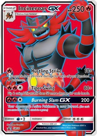 Incineroar GX - SM38 SM38/248 - SM Promos Holofoil
