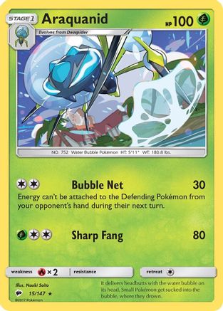 Araquanid 15/147 - SM  Burning Shadows