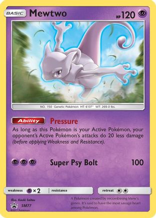 Mewtwo - SM77 SM77/248 - SM Promos Holofoil