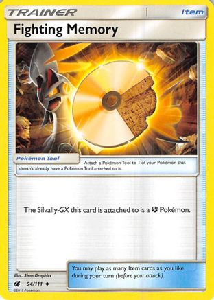 Fighting Memory 94/111 - SM  Crimson Invasion Reverse Holofoil