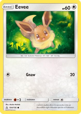 Eevee (104) 104/156 - SM  Ultra Prism