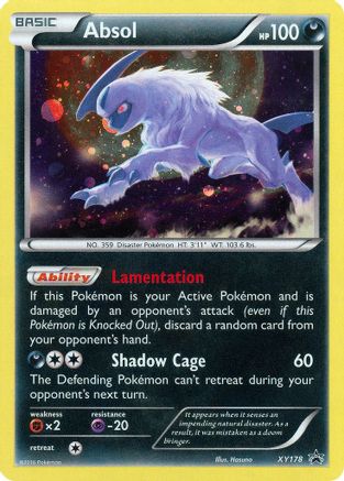 Absol - XY178 XY178/211 - XY Promos Holofoil