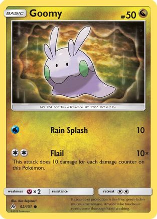Goomy (92) 92/131 - SM  Forbidden Light Reverse Holofoil
