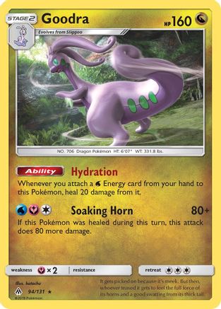 Goodra 94/131 - SM  Forbidden Light Holofoil