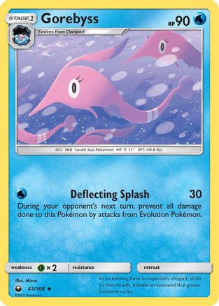 Gorebyss 43/168 - SM  Celestial Storm