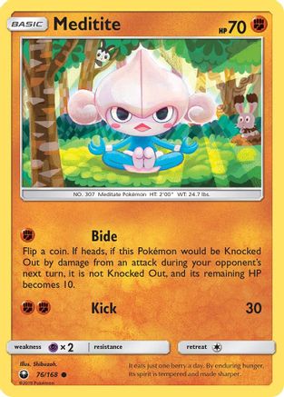 Meditite 76/168 - SM  Celestial Storm