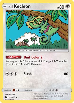 Kecleon 122/168 - SM  Celestial Storm