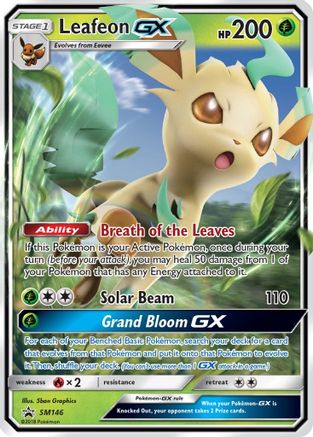 Leafeon GX - SM146 SM146/248 - SM Promos Holofoil