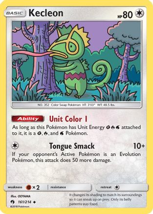 Kecleon (161) 161/214 - SM  Lost Thunder