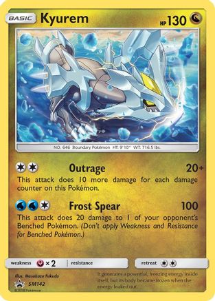 Kyurem - SM142 SM142/248 - SM Promos Holofoil