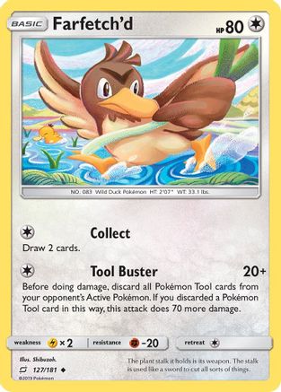 Farfetch'd 127/181 - SM  Team Up