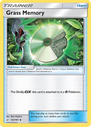 Grass Memory 143/181 - SM  Team Up