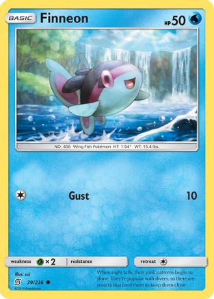 Finneon 39/236 - SM  Unified Minds Reverse Holofoil