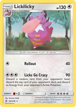 Lickilicky 162/236 - SM  Unified Minds