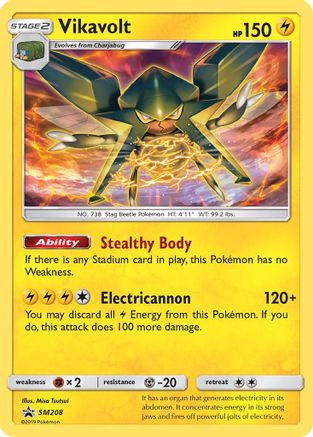 Vikavolt - SM208 SM208/248 - SM Promos Holofoil