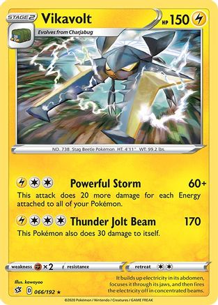 Vikavolt 66/192 - SWSH02 Rebel Clash Holofoil