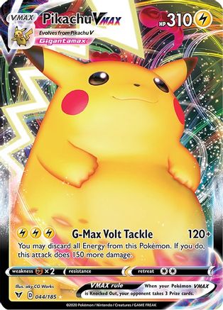Pikachu VMAX 44/185 - SWSH04 Vivid Voltage Holofoil