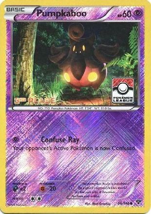 Pumpkaboo - 56/146 (Pokemon League) [3rd Place] 56 - League & Championship Cards Reverse Holofoil
