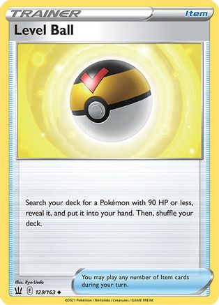 Level Ball 129/163 - SWSH05 Battle Styles Reverse Holofoil