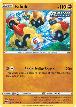 Falinks 83/163 - SWSH05 Battle Styles Reverse Holofoil