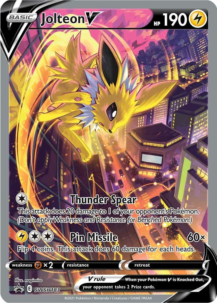 Jolteon V - SWSH183 [SWSD]