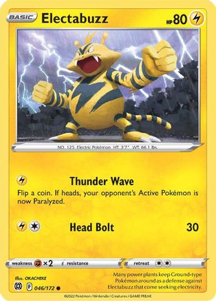 Electabuzz 46/172 - SWSH09 Brilliant Stars