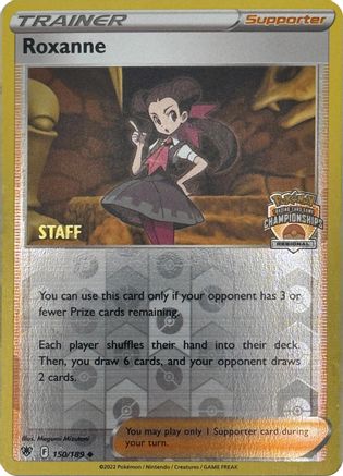 Roxanne - 150/189 (Regional Championships) [Staff] 150 - League & Championship Cards Reverse Holofoil