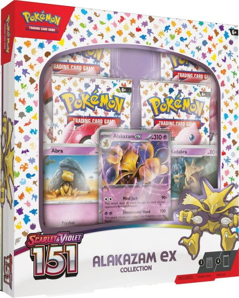 Pokemon 151 Alakazam ex Box