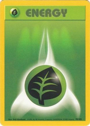 Grass Energy 99/102 - Base Set