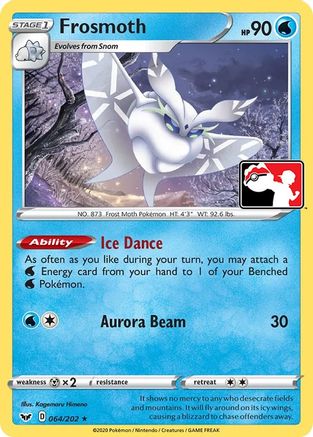 Frosmoth 64 - Prize Pack Series Cards