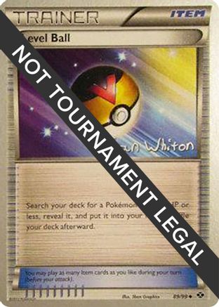Level Ball - 2013 (Ian Whiton) 89 - World Championship Decks