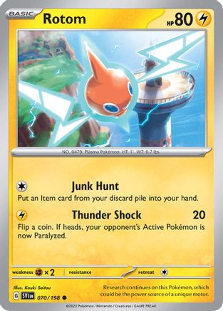 Rotom - 070/198 (Cosmos Holo) 70 - Miscellaneous Cards & Products Holofoil