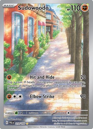 Sudowoodo - 219/193 219 - SV02 Paldea Evolved Holofoil