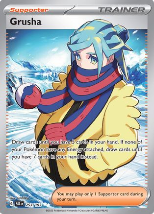 Grusha - 253/193 253 - SV02 Paldea Evolved Holofoil
