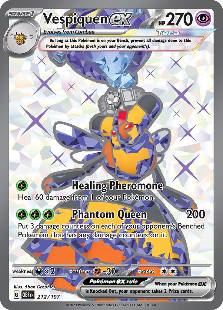 Vespiquen ex - 212/197 [OBF]